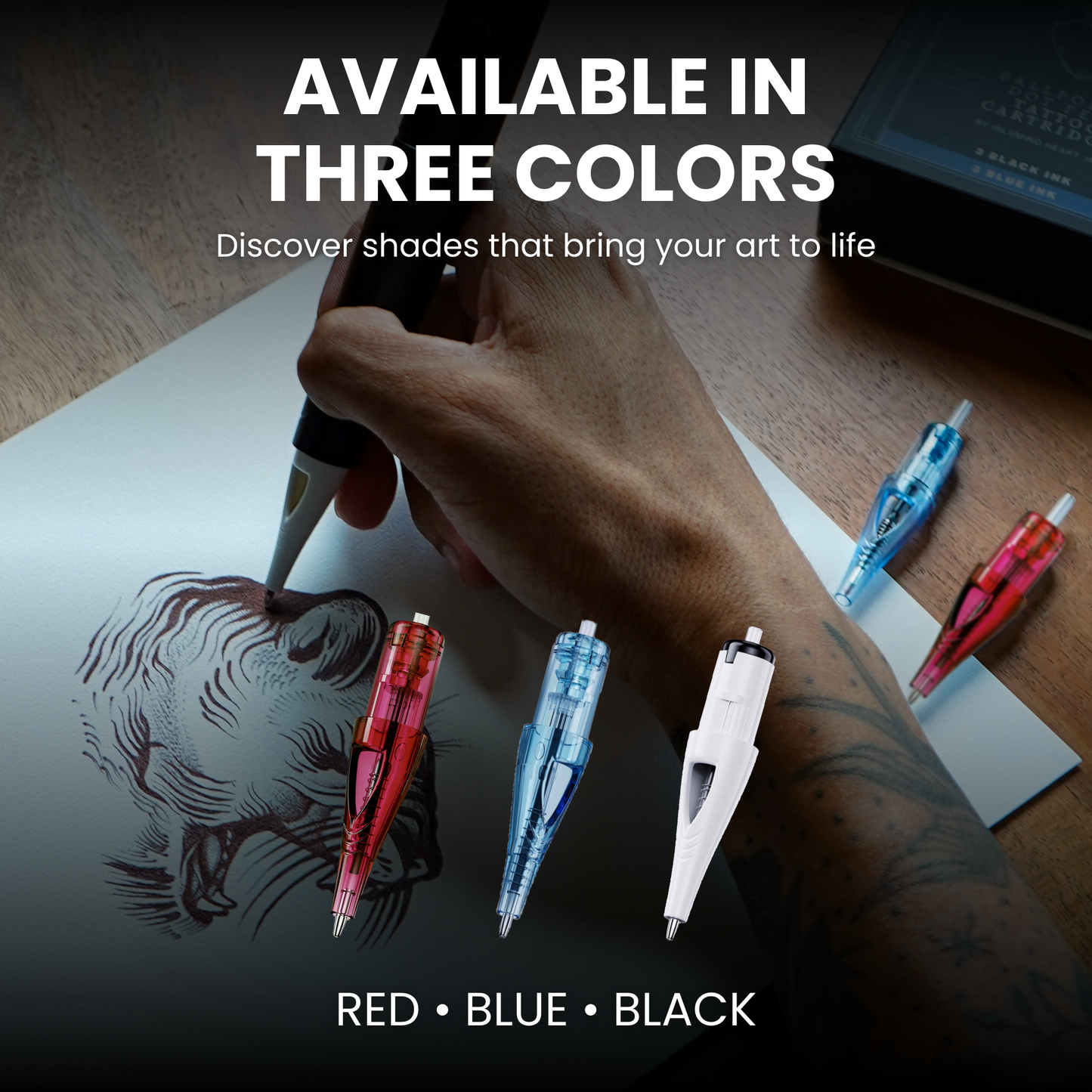 6 Ballpoint Pen Cartridges