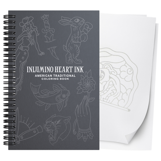 American Traditional Coloring Book